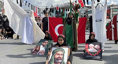 Küçükçekmece'de Kerbela şehitleri anıldı