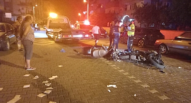 Motosikletler Çarpıştı: 4 Yaralı
