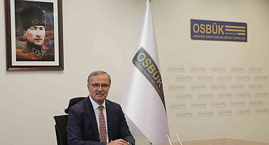 OSBÜK Başkanı Kütükcü: "Hainlere en güçlü cevabı daha çok üreterek verdik"