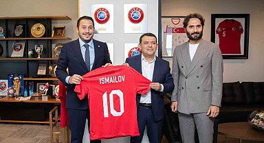 Özbekistan heyetinden TFF'ye ziyaret