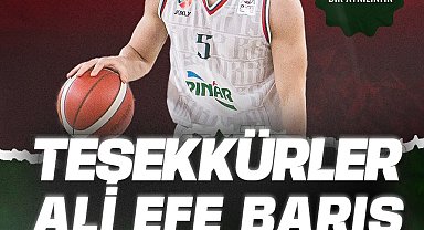 P. Karşıyaka, Ali Efe Barış ile yollarını ayırdı