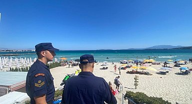 Sahil Güvenlik'ten İzmir plajlarında denetim
