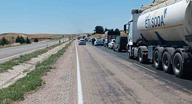 Seyir halindeki tankerden sızan gaz paniğe neden oldu