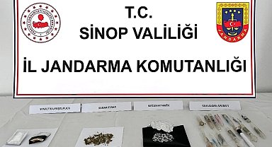 Sinop'ta uyuşturucu operasyonu