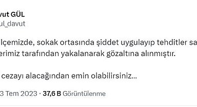 Sokakta öldüresiye dövdüğü kadını kanlar içinde bırakan maganda yakalandı