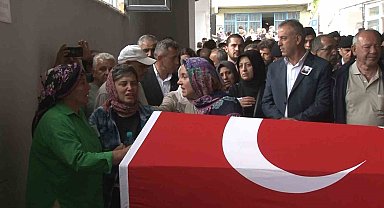 Suriye'de kalp krizi geçiren Kıdemli Başçavuş Ali Buran toprağa verildi