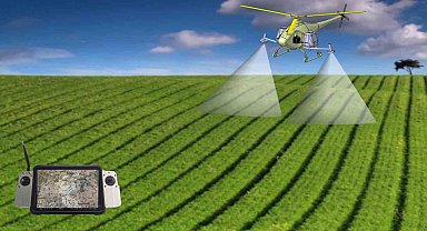 Tarımsal ilaçlamada helikopterli dönem