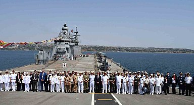 TCG ANADOLU IDEF-2023'e katılan davetlileri ağırladı