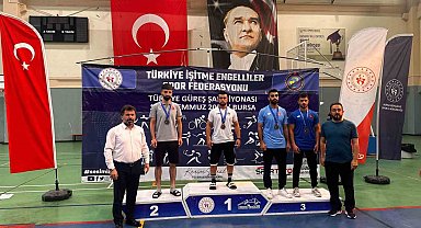 Türkiye şampiyonu olan büyükşehir sporcusuna milli gurur