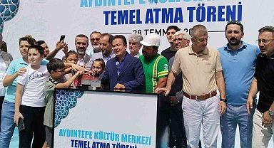 Tuzla'da Aydıntepe Kültür Merkezi'nin temeli atıldı