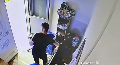Ümraniye'de klima ve hoparlör çalan hırsız polis tarafından yakalandı