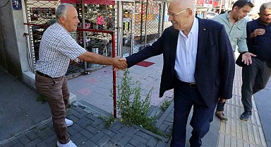 Yenimahalle Belediye Başkanı Yaşar inşaatı devam eden pazar yerini inceledi