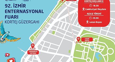 92. İzmir Enternasyonal Fuarı dev kortejle başlıyor