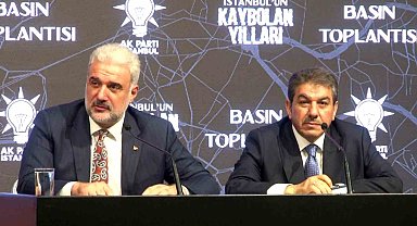 AK Parti İstanbul İl Başkanlığı'nda "İstanbul'un Kaybolan Yılları" toplantısı