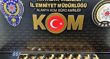 Alanya'da silah ticaretine: 1 tutuklama