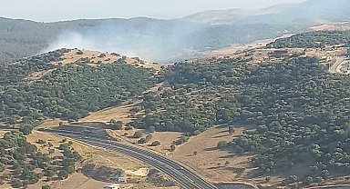 Aliağa'da makilik yangını kontrol altına alındı