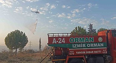 Aliağa'daki orman yangını kontrol altına alındı
