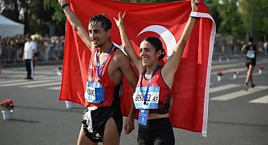 ALKÜ'lü milli sporcu Çin'den altın madalyayla döndü