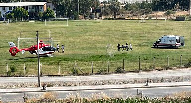 Ambulans helikopter karaciğer enfeksiyonu kapan hasta için havalandı