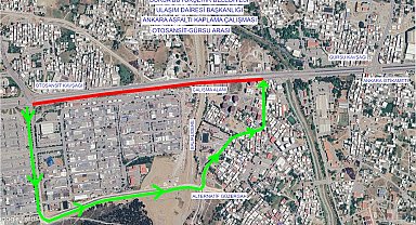 Ankara yolunda trafik düzenlemesi