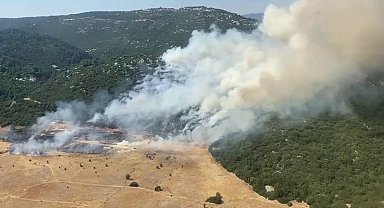 Antalya Kaş'ta orman yangını başladı