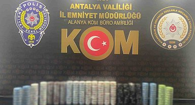 Antalya sahte alkol ve kaçak sigara operasyonu