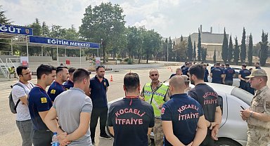 Askeri personelden itfaiye erlerine eğitim