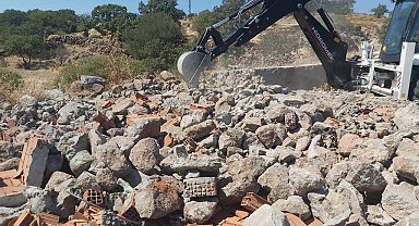 Ayvacık'ta kaçak yapılara geçit yok