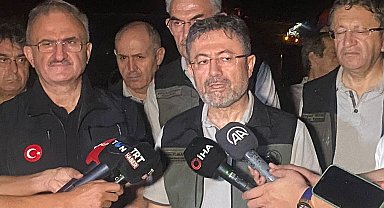 Bakan Yumaklı: "Yaklaşık 1500 hektar alan etkilendi "