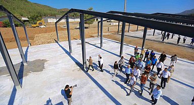 Başkan Gürün Karaçulha Hali'nde incelemelerde bulundu