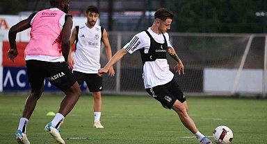 Beşiktaş, Dinamo Kiev maçı hazırlıklarını sürdürdü