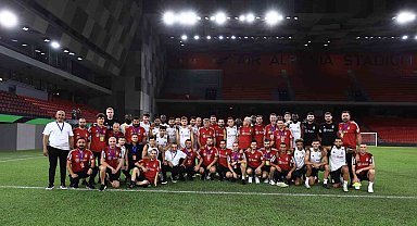Beşiktaş, KF Tirana maçı hazırlıkların tamamladı