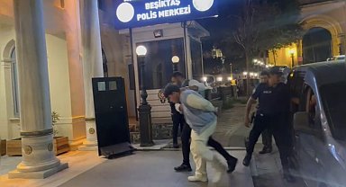 Beşiktaş'ta üniformalı polisin burnunu kıran saldırgan tutuklandı