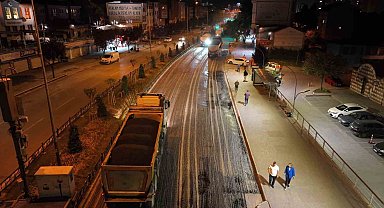 Bin 200 ton asfaltla 800 metrelik güzergah yanilendi