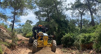 Bodrum'da 7 ayda 43 bin 887 ton asfaltlama yapıldı
