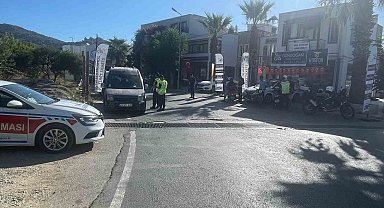 Bodrum'da 76 sürücüye cezai işlem uygulandı