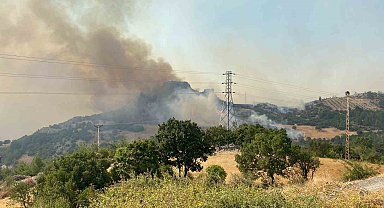 Çanakkale'de büyük orman yangını...2 köy boşaltıldı