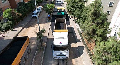 Çayırova'da 6 mahallede 15 bin ton asfalt serilimi yapılacak