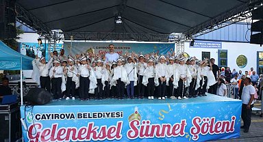 Çayırova'da geleneksel sünnet şöleni heyecanı