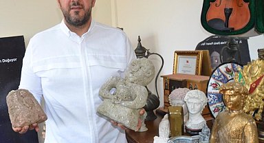 Define avcıları tarihi eser bulamayınca taklit eser üretiyorlar
