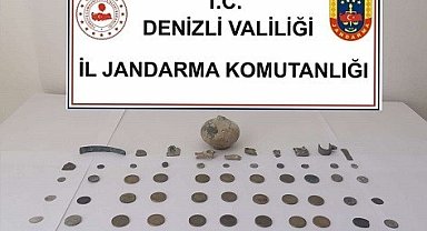 Denizli'de 212 tarihi eser ele geçirildi