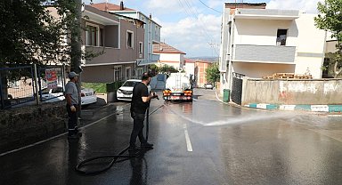 Dilovası'nda temizlik çalışmaları sürüyor