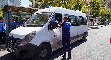 Diyarbakır'da toplu taşıma ve yük araçlarına denetim