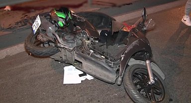 E-5'te 2 araç ve 1 motosiklet kazaya karıştı: 1 ölü