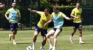 Fenerbahçe, ara vermeden hazırlıklarını sürdürdü