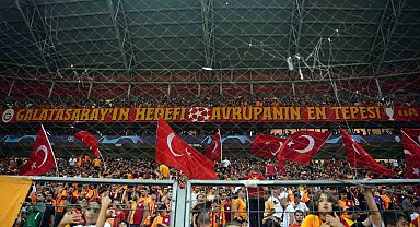 Galatasaray - Molde maçını 47 bin 845 seyirci izledi