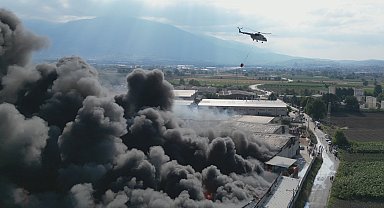 İnegöl'de yangın seferberliği