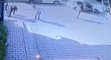 İstanbul'da çifte silahlı saldırı kamerada: Yürürken saldırıya uğradı