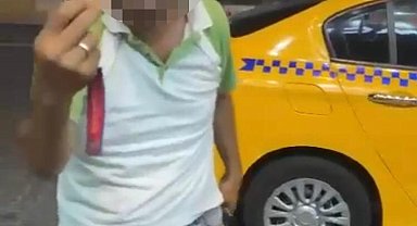 İstanbul'da taksi krizleri kamerada: Araçtan kovdu, müşteri seçti, üstüne yürüdü