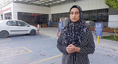 Kaldırımda yürürken üstlerine beton parçaları düşen baba ve kızı yaralandı